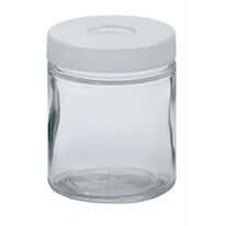 Cole-Parmer Precleaned EPA Clear Wide-Mouth Septa Jars, <em>125</em> mL, 24/cs