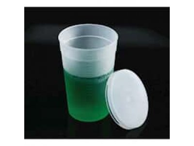 Cole-Parmer PP Sample Containers, 8 oz (250 mL), 500/Cs