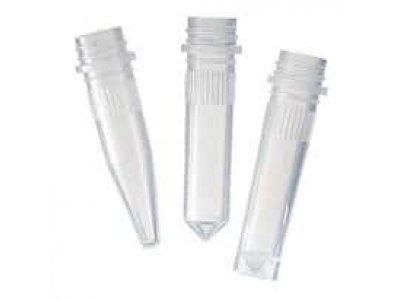Cole-Parmer Screw-Top Microcentrifuge Tube; 1.5 mL, Conical; 1000/Pk