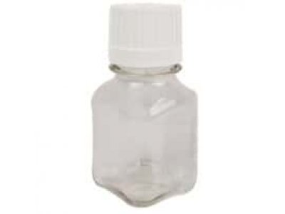 Cole-Parmer Single-Use Sterile Media Bottle, PETG, 38-430 Cap, 500 mL; 12/Pk