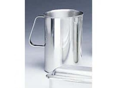 Cole-Parmer Stainless Steel Pouring Beaker, 3 qt