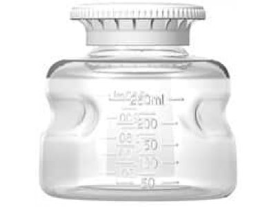 Cole-Parmer Media Bottle, PC, 500 mL, Sterile; 24/Cs