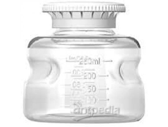 Cole-Parmer Media Bottle, PETG, 500 mL, Sterile; 24/Cs