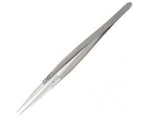 Cole-Parmer Sterile Stainless Steel Tweezer with Ceramic Fine Pointed Tip, 14 cm