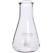 Cole-Parmer elements <em>Erlenmeyer</em> Flask, Glass, <em>300</em> <em>mL</em>, 8/pk