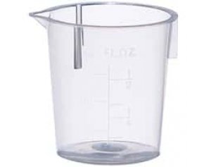 Cole-Parmer elements Plastic Beaker, Transparent PP, 150 mL, 100/pk