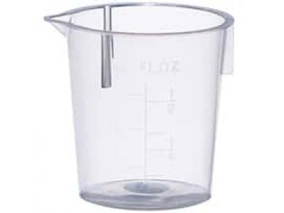 Cole-Parmer elements Plastic Beaker, Transparent PP, 150 mL, 100/pk