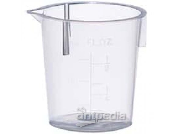 Cole-Parmer elements Plastic Beaker, Transparent PP, 100 mL, 100/pk