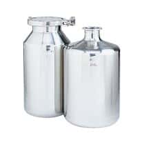 Eagle <em>Stainless</em> <em>Stainless</em> <em>steel</em> sanitary bottle; 20 liter, 4