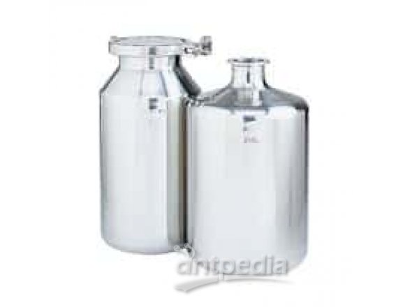Eagle Stainless Stainless steel sanitary bottle; 1 liter, 3" flange