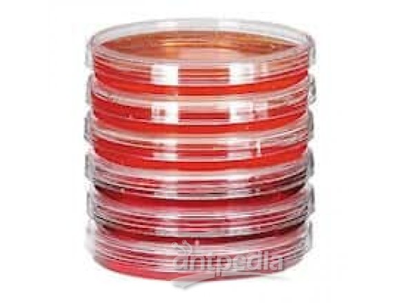 Cole-Parmer 灭菌培养皿; 100 mm 直径 x 15 mm 高; 500 个/箱