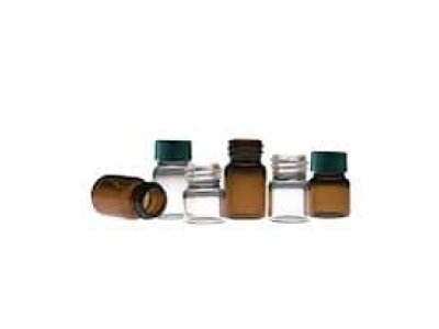 Compound vials, 14.75 x 26 mm, 1.85 mL, amber glass, 144/cs