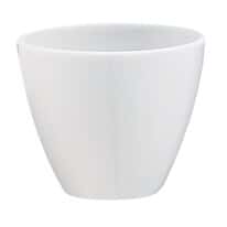 CoorsTek 60108 High-Form Crucible, Porcelain; <em>40</em> mL, 50 mm top OD, <em>40</em> mm H, cs of 36