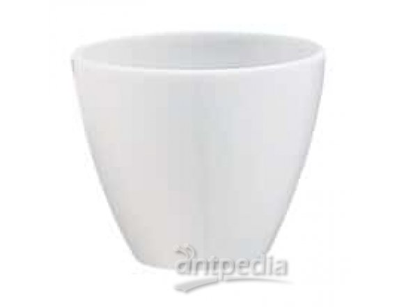 CoorsTek 60109 High-Form Crucible, Porcelain; 50 mL, 53 mm top OD, 43 mm H, pk of 12