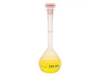 Corning 5641P-250 PP Plastic Volumetric Flasks, 250 mL, 1/Pk