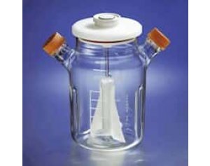 Corning 4500-3L Reusable Spinner Flask, 3000 mL, 100 mm center neck