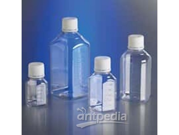 Corning Gosselin Octagonal Storage Bottle, sterile PET, graduated, tray packs, 250 mL; 144/cs