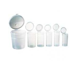 Corning Gosselin FL52-02 Straight-Sided Hinged-Cap Containers, PP, 45 mL; 650/Cs
