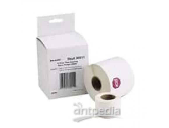 Dymo 30277 File label, two row, 9/16" x 3 7/16", 260 labels/roll, 1 roll/pk
