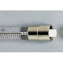 Hamilton 81320 Syringes with <em>PTFE</em> luer lock; syringe capacity; 1 <em>mL</em>; <em>needle</em> gauge; 22