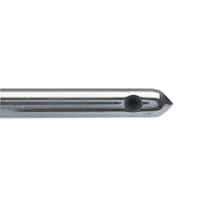Hamilton 7746-11 Luer tip and luer-lock needles with <em>PCTFE</em> hub, non-coring conical tip, 22s gauge