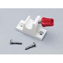 Harvard Apparatus 53-2302W Scaffold Foot, Nylon and Ss, Supports 1 Rod <em>Up</em> to 1/2