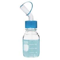 Dynalon Chemical Bottle Pourer, PTFE, <em>30-mm</em> cap <em>size</em>