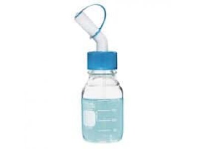 Dynalon Chemical Bottle Pourer, PTFE, 38-mm cap size