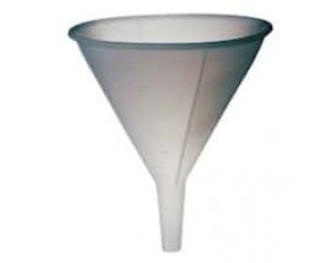High-density polyethylene utility funnel, 32 oz