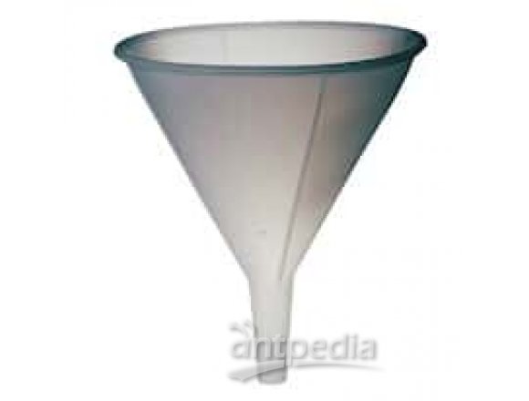 High-density polyethylene utility funnel, 16 oz