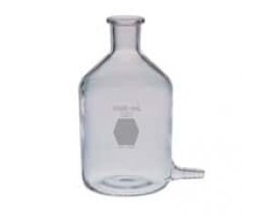 DWK Life Sciences (Kimble) 14607-250 Reservoir with Bottom Hose Outlet, Narrow-Mouth for Stopper; 250 mL