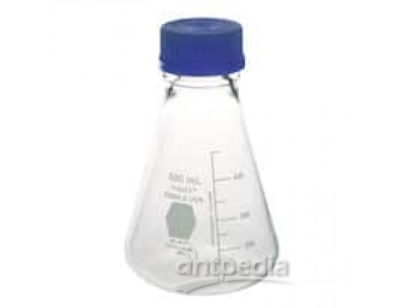DWK Life Sciences (Kimble) KC26720-1000 Erlenmeyer Flask with Screw Caps, 1000 mL