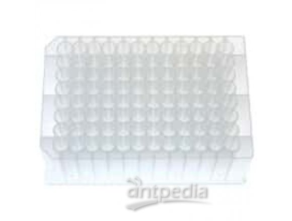 Kinesis KX 96-Well Microplate, Low Profile, Round, PP, 1.0 mL; 32/PK