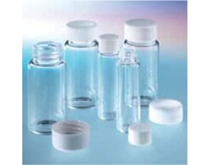 Kinesis Scintillation Vial, Screw Top, Glass, 20 mL, with Foil-Lined Urea Caps; 500/pk