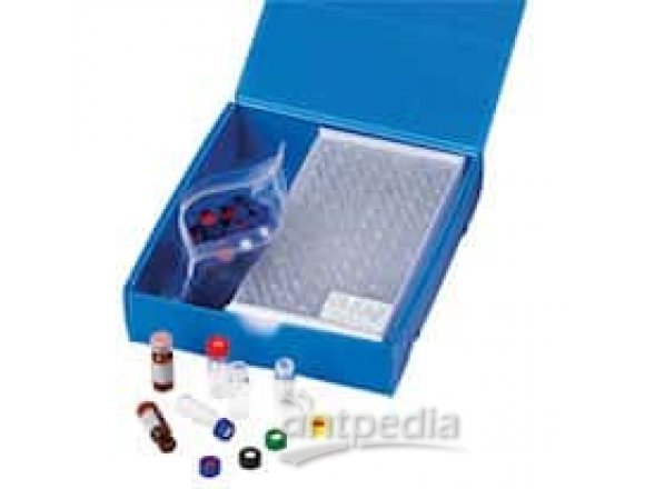 Kinesis Smart Pack Vial and Septa Kit, 2 mL Glass Vials, 9 mm, Rubber/TEF Septa; 1000/pk
