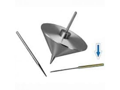 Koehler K20600 Penetrometer precision needles, stainless steel with stainless steel shank