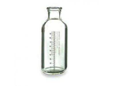 Lab-Crest 110-106-0012 Pressure Reaction Vessel/Bottle w/Coupling, 12 oz Glass; 1/Pk