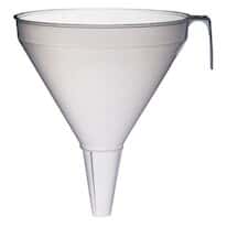BrandTech Large <em>industrial</em>-size <em>high</em>-density polyethylene funnel, 18 L