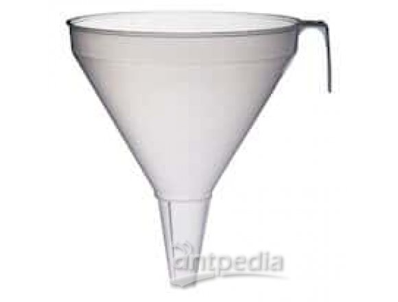 BrandTech Large industrial-size HDPE funnel, 12 L