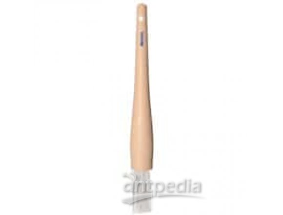 PTFE Round Brush, 7.5" Handle, 2" L x 1" Diameter; 1/Pk
