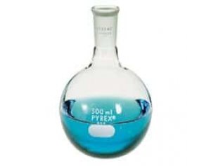 Pyrex 4320-100 Brand 4320 round-bottom flask; 100 mL, case of 12