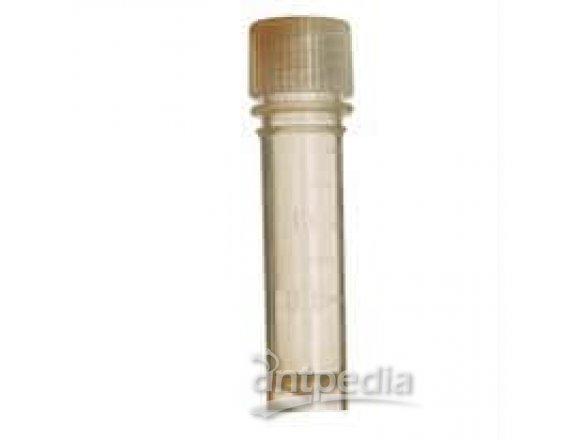 Qorpak AKM-3100-0055 External Thread PP Cryogenic Vials, Sterile/Smooth/1.5 mL; 2000/Cs