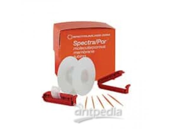 Spectra Por 131486T Biotech-Grade Dialysis Tubing Trial Kit, 1,000 kDalton, 16 mm