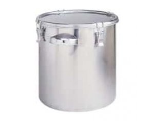 Eagle Stainless Stainless Steel Storage Tank with Clip-down Cover, 5.2 gal