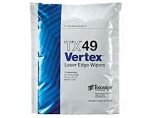 Texwipe TX59 Cleanroom Wipe, Microdenier, 9