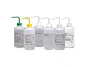 Thermo Scientific Nalgene RTU Safety Wash Bottles 500 mL Sodium Hypochlorite LDPE; 24/Cs