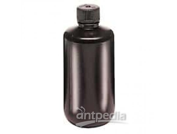 Thermo Scientific Nalgene 2004-9025 Amber Narrow-mouth HDPE Bottles, 8 mL, 12/Pk