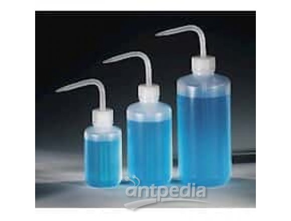 Thermo Scientific Nalgene 2401-0500 Economy LDPE Wash Bottle, 500 mL, 6/pk