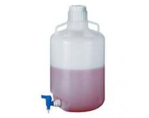 Thermo Scientific Nalgene 2318-0010 LDPE Carboy w/ Handle and Spigot, 4 L