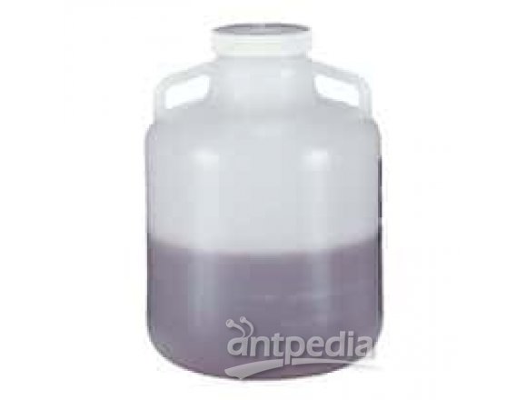 Thermo Scientific Nalgene 2234-0050 LDPE wide-mouth carboy with shoulder handles, 20 L
